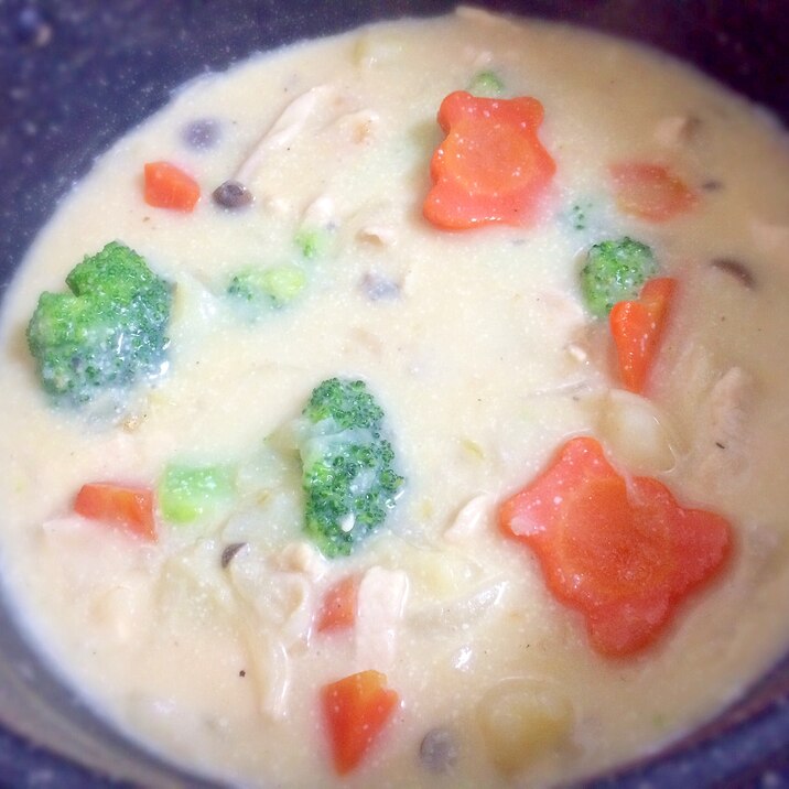 ルーもバターもなし!ヘルシー豆乳シチュー